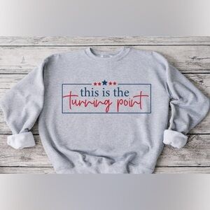 This Is The Turning Point (Stars) Crewneck